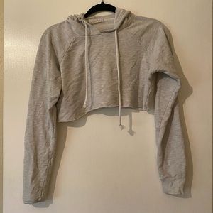 Cropped sweatshirt